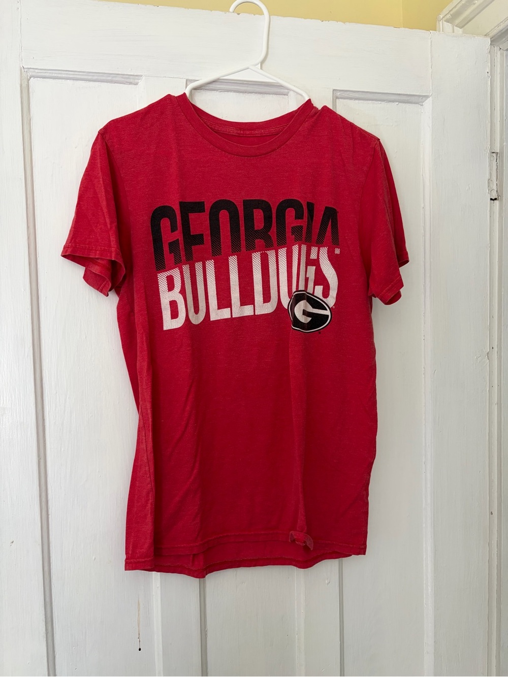 Knights Apparel Red Georgia Bulldogs Graphic Short Sleeve Tee